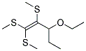 3-Ethoxy-1,1,2-tris-methylsulfanyl-pent-1-ene 结构式