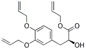 (S)-3-(3,4-BIS-ALLYLOXY-PHENYL)-2-HYDROXY-PROPIONIC ACID ALLYL ESTER 结构式