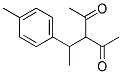 3-(1-P-TOLYL-ETHYL)-PENTANE-2,4-DIONE 结构式