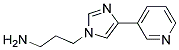 3-(4-PYRIDIN-3-YL-IMIDAZOL-1-YL)-PROPYLAMINE 结构式