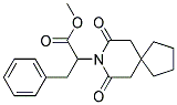 METHYL 2-(7,9-DIOXO-8-AZASPIRO[4.5]DEC-8-YL)-3-PHENYLPROPANOATE 结构式