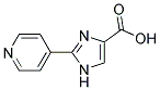 2-Pyridin-4-yl-1H-imidazole-4-carboxylic acid 结构式