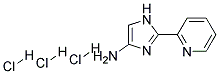 2-PYRIDIN-2-YL-1H-IMIDAZOL-4-YLAMINE 3HCL 结构式