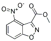 METHYL 4-NITROBENZO[D]ISOXAZOLE-3-CARBOXYLATE 结构式