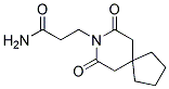 3-(7,9-DIOXO-8-AZASPIRO[4.5]DEC-8-YL)PROPANAMIDE 结构式