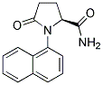 N-1-NAPHTHYL-5-OXOPROLINAMIDE 结构式