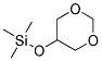 5-TRIMETHYLSILYOXY-1,3-DIOXANE 结构式