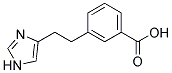 3-[2-(1H-IMIDAZOL-4-YL)-ETHYL]-BENZOIC ACID 结构式