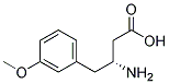 (R)-3-AMINO-4-(3-METHOXYPHENYL)BUTANOIC ACID 结构式