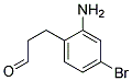 3-(2-AMINO-4-BROMO-PHENYL)-PROPIONALDEHYDE 结构式