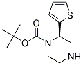 (R)-2-THIOPHEN-2-YL-PIPERAZINE-1-CARBOXYLIC ACID TERT-BUTYL ESTER 结构式