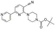 4-(5-CYANO-[2,3']BIPYRIDINYL-6-YL)-PIPERAZINE-1-CARBOXYLIC ACID TERT-BUTYL ESTER 结构式