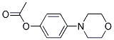ACETIC ACID 4-MORPHOLIN-4-YL-PHENYL ESTER 结构式
