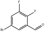 5-溴-2,3-二氟苯甲醛 结构式