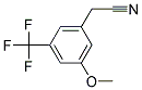 3-甲氧基-5-(三氟甲基)苯乙腈 结构式