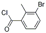 3-Bromo-2-methylbenzoyl chloride 结构式
