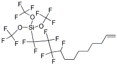 HEXADECAFLUORODODEC-11-ENYL-1-TRIMETHOXYSILANE 结构式