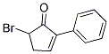 5-BROMO-2-PHENYL-CYCLOPENT-2-ENONE 结构式