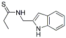 N-(1H-INDOL-2-YLMETHYL)-THIOPROPIONAMIDE 结构式