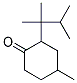 4-METHYL-2-(1,1,2-TRIMETHYL-PROPYL)-CYCLOHEXANONE 结构式