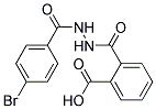 2-[N'-(4-BROMO-BENZOYL)-HYDRAZINOCARBONYL]-BENZOIC ACID 结构式