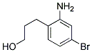 3-(2-AMINO-4-BROMO-PHENYL)-PROPAN-1-OL 结构式