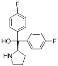 (R)-ALPHA,ALPHA-BIS(4-FLUOROPHENYL)-2-PYRROLIDINEMETHANOL 结构式