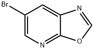 6-溴恶唑并[5,4-B]吡啶 结构式