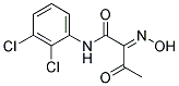 N-(2,3-Dichloro-phenyl)-2-hydroxyimino-3-oxo-butyramide 结构式