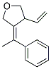 3-[1-PHENYL-ETH-(E)-YLIDENE]-4-VINYL-TETRAHYDRO-FURAN 结构式