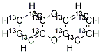 DIBENZO-P-DIOXANE (13C12) 结构式