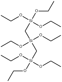 八乙氧基-1,3,5-三硅杂戊烷 结构式