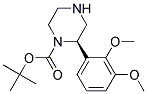 (R)-2-(2,3-DIMETHOXY-PHENYL)-PIPERAZINE-1-CARBOXYLIC ACID TERT-BUTYL ESTER 结构式