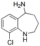 9-CHLORO-2,3,4,5-TETRAHYDRO-1H-BENZO[B]AZEPIN-5-YLAMINE 结构式