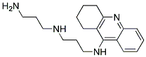 N-(3-AMINO-PROPYL)-N'-(1,2,3,4-TETRAHYDRO-ACRIDIN-9-YL)-PROPANE-1,3-DIAMINE 结构式