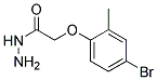 (4-BROMO-2-METHYL-PHENOXY)-ACETIC ACID HYDRAZIDE 结构式