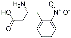 (R)-3-AMINO-4-(2-NITROPHENYL)BUTANOIC ACID 结构式