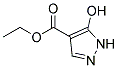 Ethyl 5-hydroxy-4-pyrazolecarboxylate 结构式
