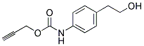 [4-(2-Hydroxy-ethyl)-phenyl]-carbamic acid prop-2-ynyl ester 结构式