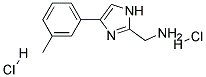 C-(4-M-TOLYL-1H-IMIDAZOL-2-YL)-METHYLAMINE 2HCL 结构式