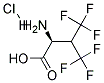 4,4,4,4',4',4'-HEXAFLUOROVALINE HYDROCHLORIDE 结构式
