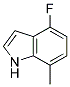 4-FLUORO-7-METHYLINDOLE 结构式