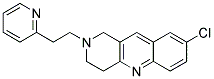 8-CHLORO-2-(2-PYRIDIN-2-YLETHYL)-1,2,3,4-TETRAHYDROBENZO[B]-1,6-NAPHTHYRIDINE 结构式