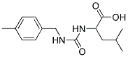 4-METHYL-2-([[(4-METHYLBENZYL)AMINO]CARBONYL]AMINO)PENTANOIC ACID 结构式