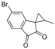 6-BROMO-1,1-(PROPYLENEDIOXO)-INDANE 结构式