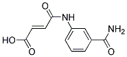 3-(3-CARBAMOYL-PHENYLCARBAMOYL)-ACRYLIC ACID 结构式