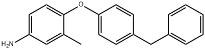 4-(4-BENZYLPHENOXY)-3-METHYLANILINE 结构式