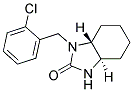 (3aR,7aR)-1-(2-Chlorobenzyl)octahydro-2H-benzimidazol-2-one 结构式