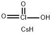 氯酸铯 结构式