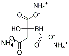 AMMONIUM BOROCITRATE 结构式